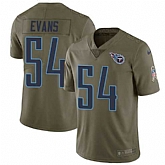 Nike Titans 54 Rashaan Evans Olive Salute To Service Limited Jersey Dzhi,baseball caps,new era cap wholesale,wholesale hats